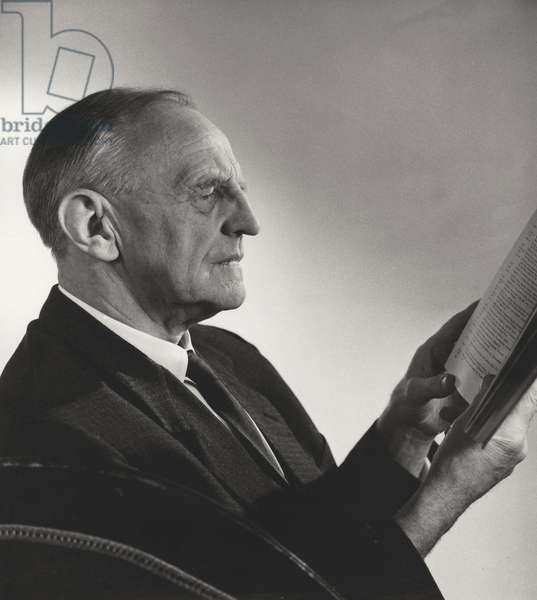 Donald Winnicott, July 1963 (b/w photo)